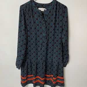 Super cute navy LOFT dress